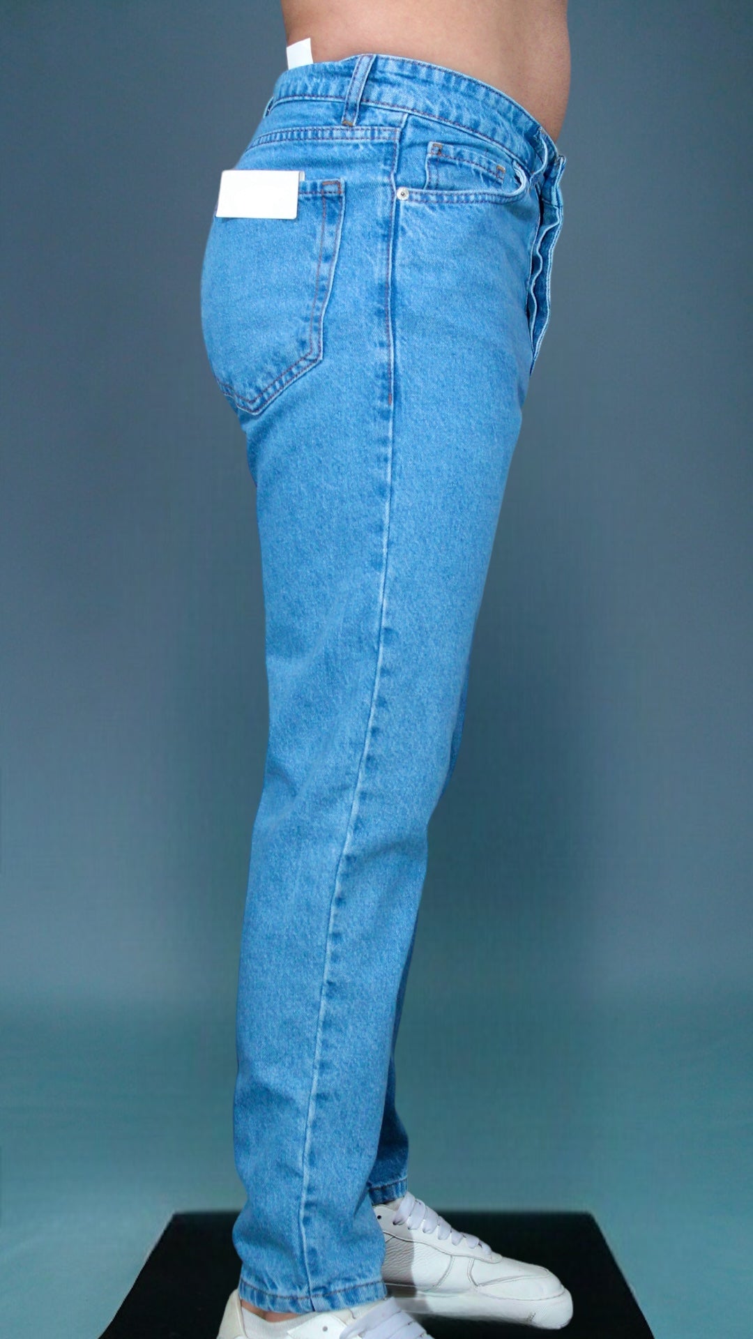 MEMZ BOYFRIEND CARROT JEANS - BLUE