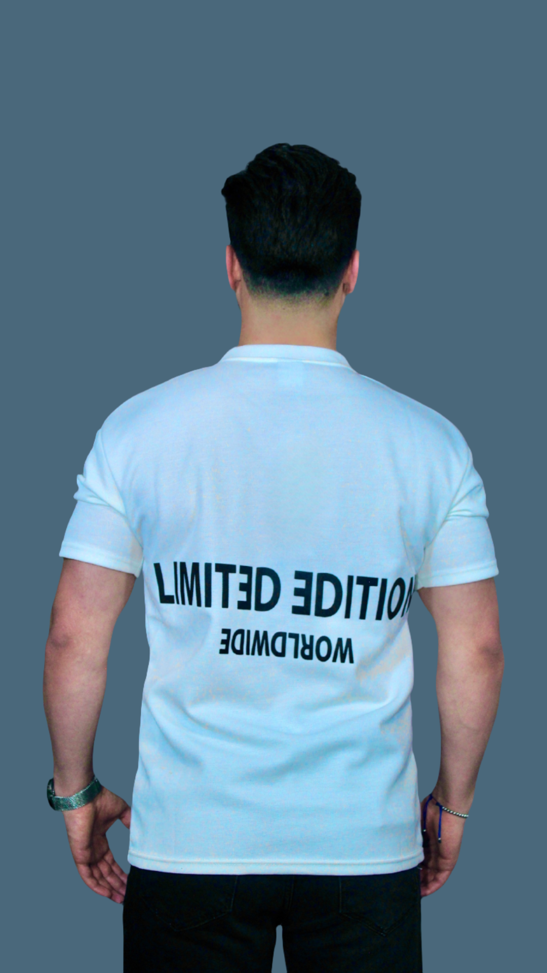 MEMZ LMTD EDITION TEXTURE TEE IN WHITE