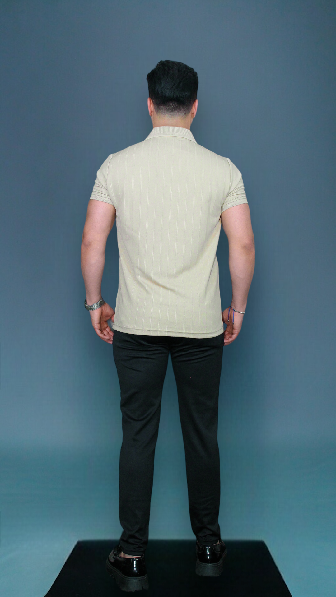 MEMZ LUXE REVERE POLO IN CAMEL