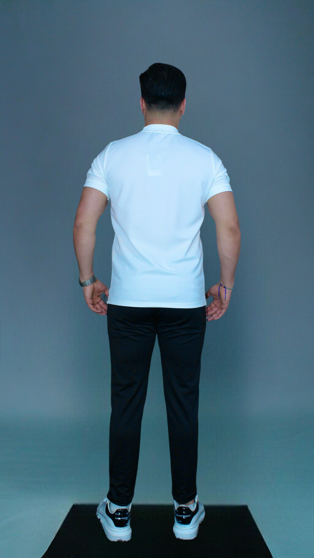 MEMZ TURTLENECKTEE IN WHITE