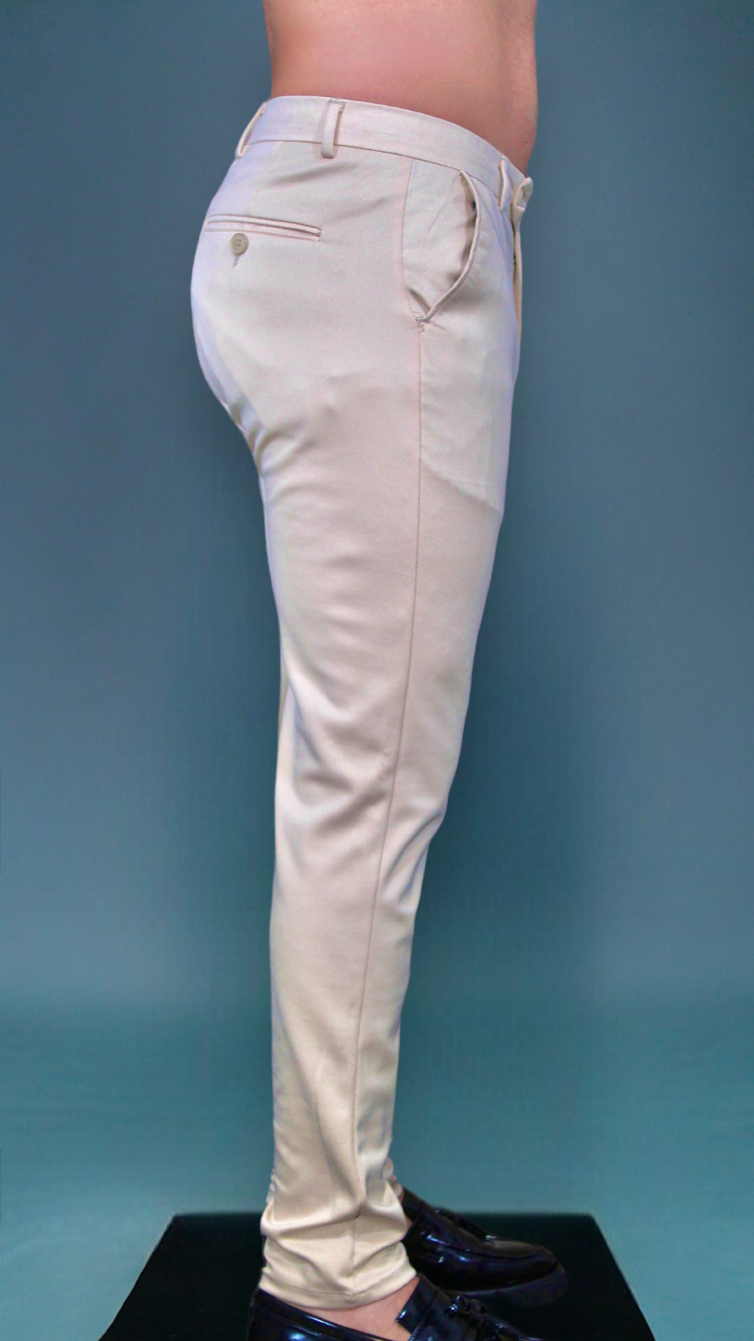 MEMZ LUXE SMART TROUSERS - BEIGE
