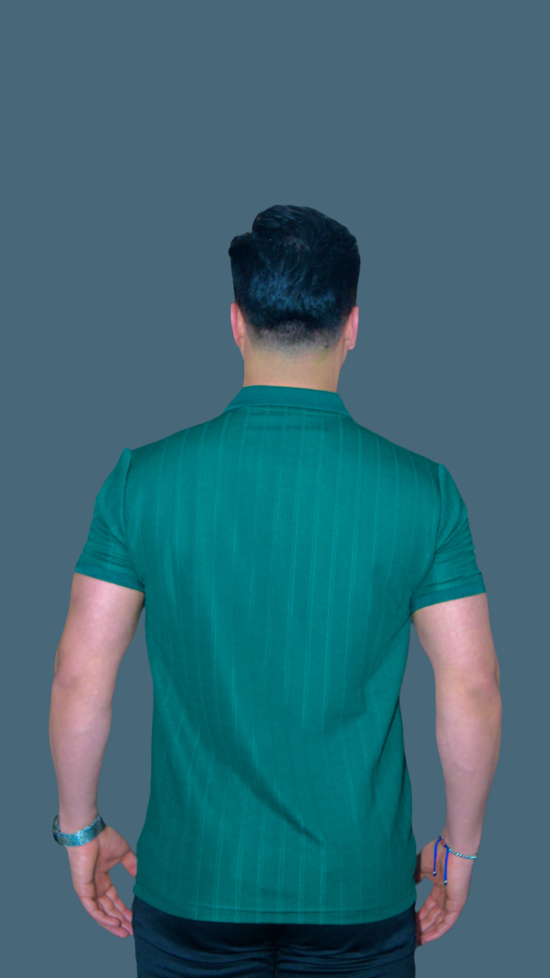 MEMZ LUXE REVERE POLO IN GREEN