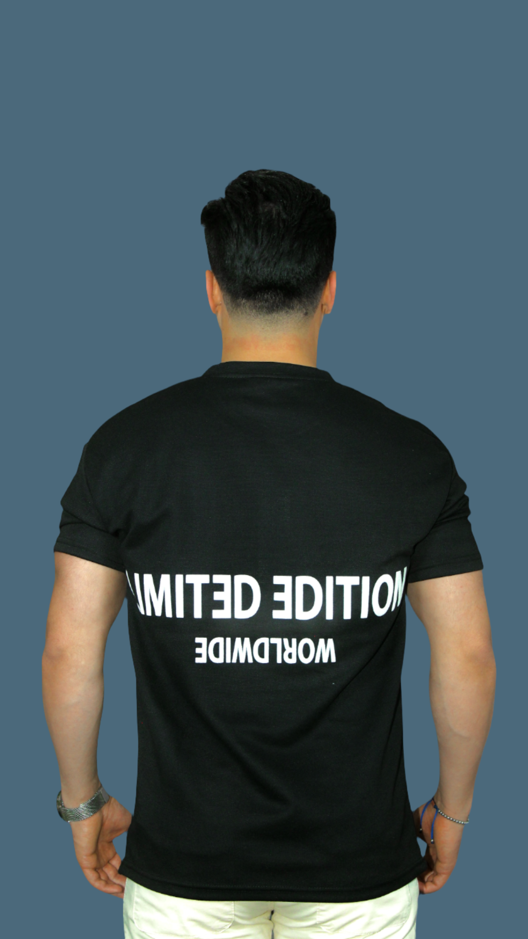MEMZ LMTD EDITION TEXTURE TEE IN BLACK