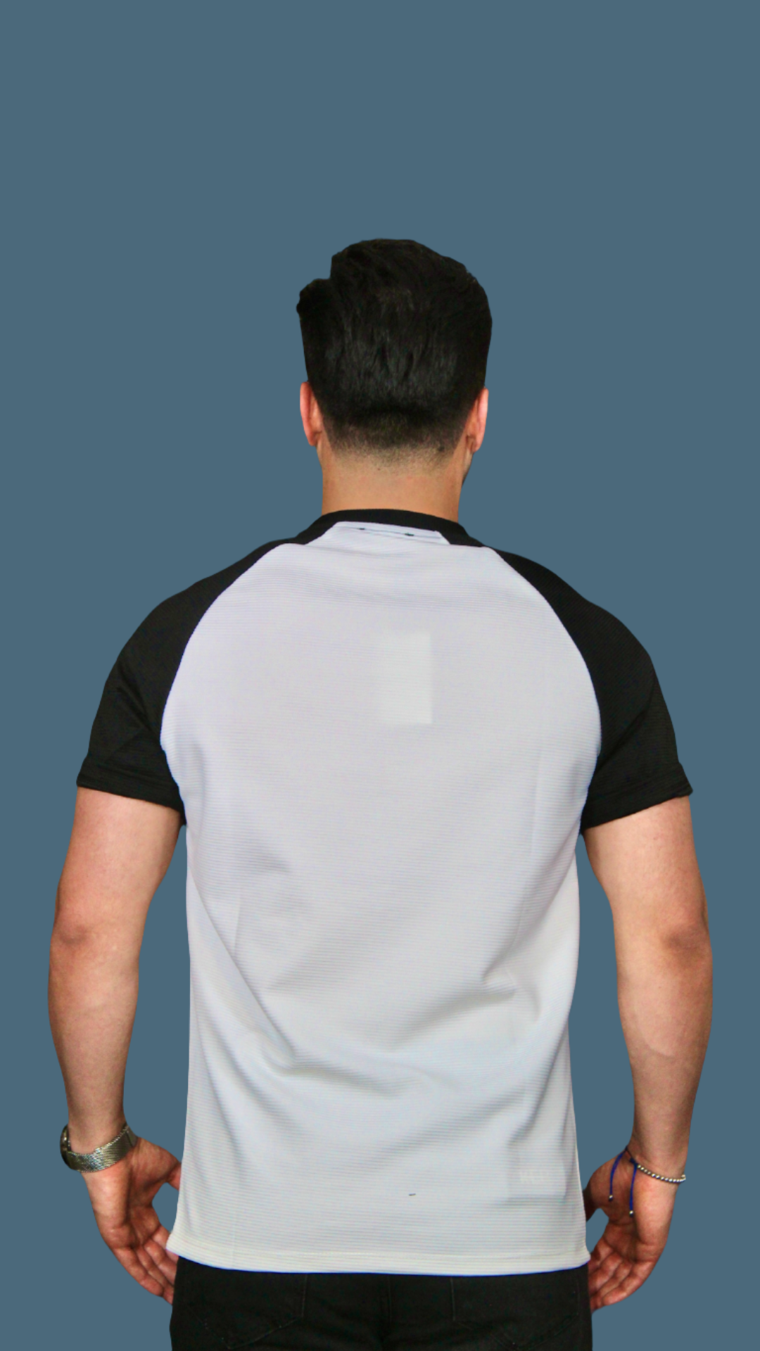 TRIBECA LUXE PLEAT TEE IN WHITE