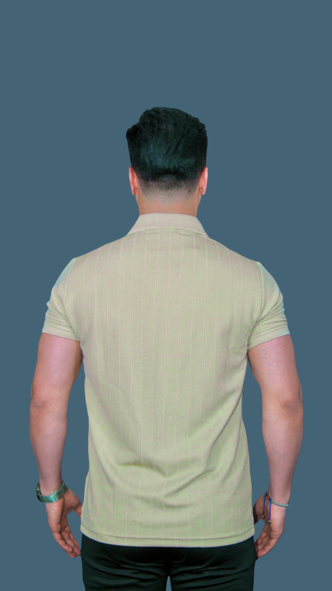 MEMZ LUXE REVERE POLO IN CAMEL