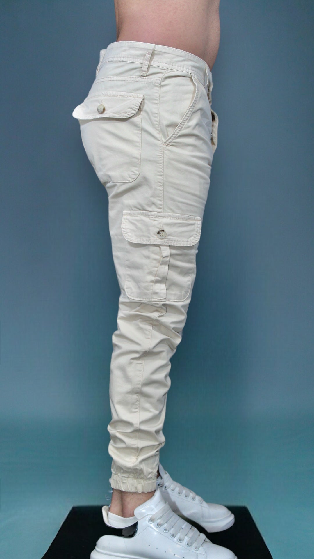 MEMZ PREMIUM CARGO PANT- BEIGE